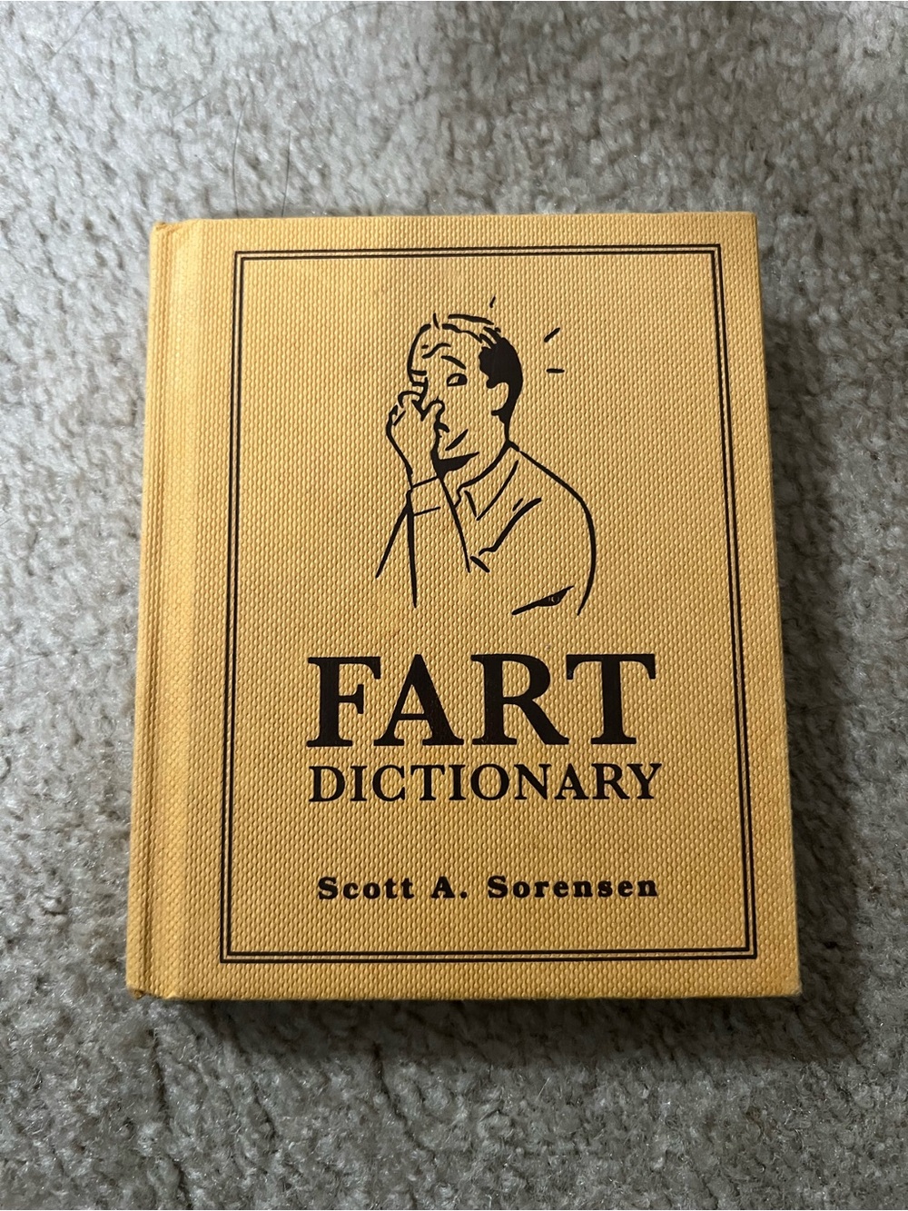 Fart Dictionary Hardcover Book